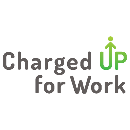 Charged Up for Work logo