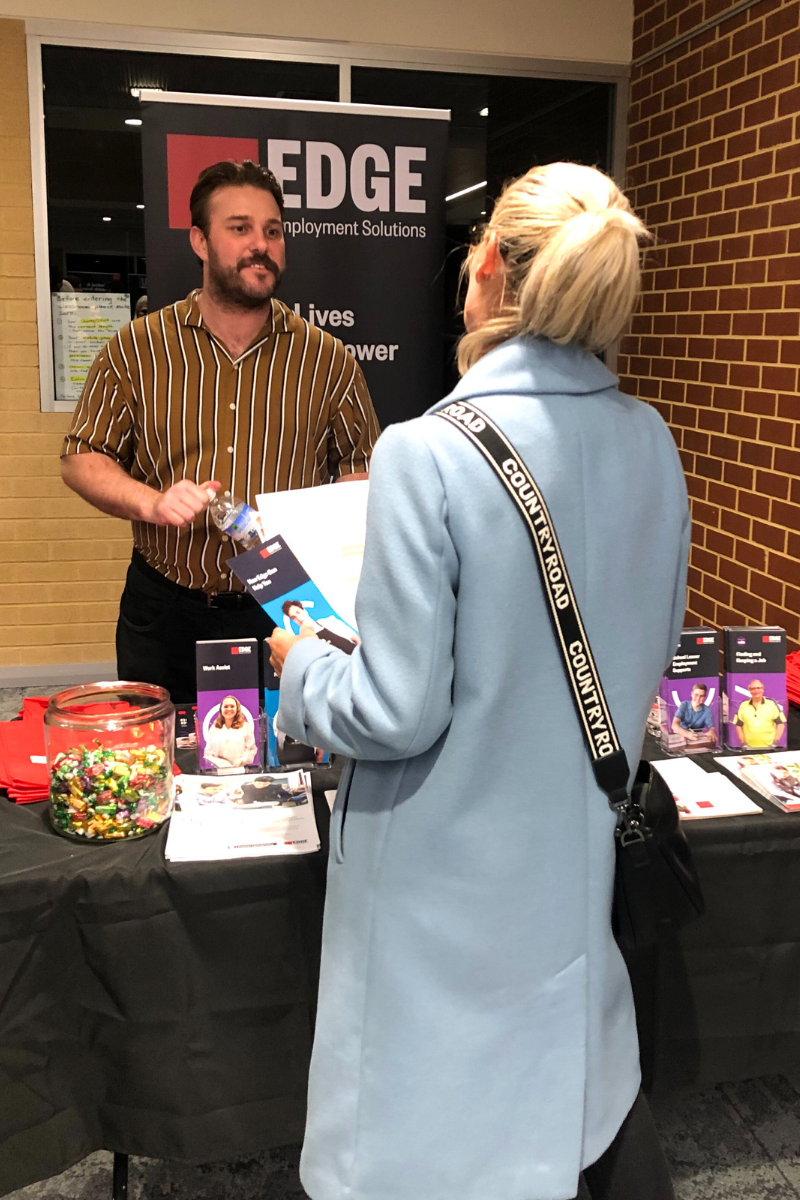 Successful combined careers expo. Edge Employment Solutions
